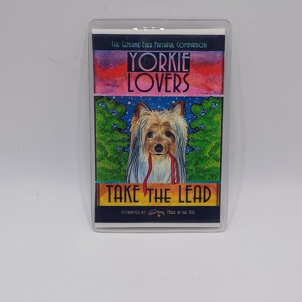 VINTAGE Yorkie Lovers Magnet